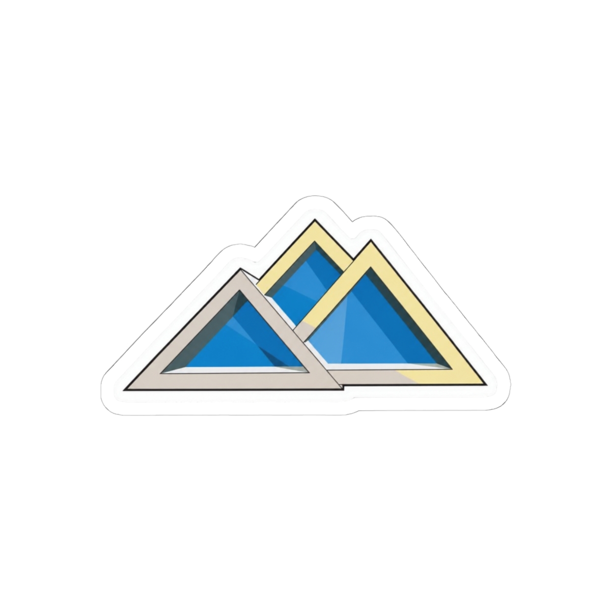 Blue Prince Mount Holly Logo Sticker | Bold Local Pride Vinyl Decal