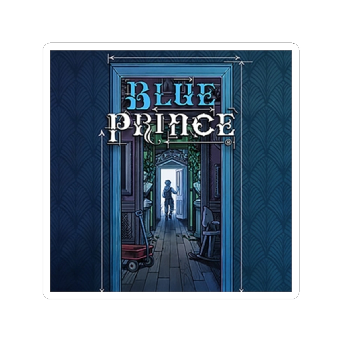 Blue Prince Sticker #2